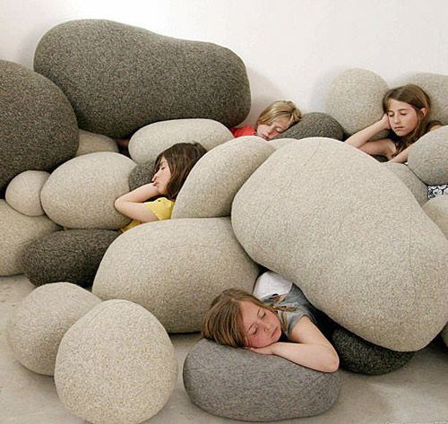 Plush Big Pillows for Comfortable Seating