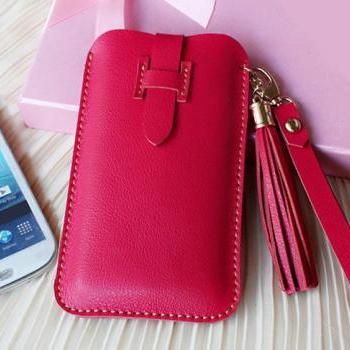 Chic Red Wallets for a Pop of Color