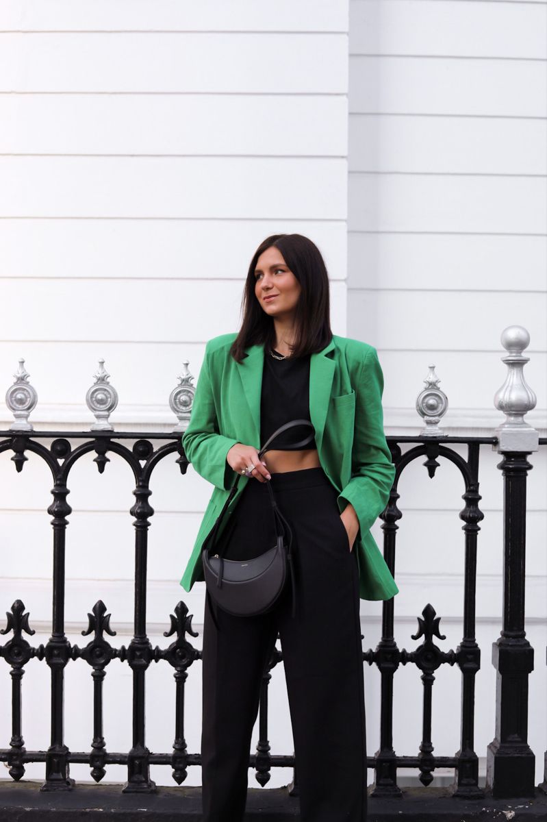 Sophisticated Green Blazers for Statement Style
