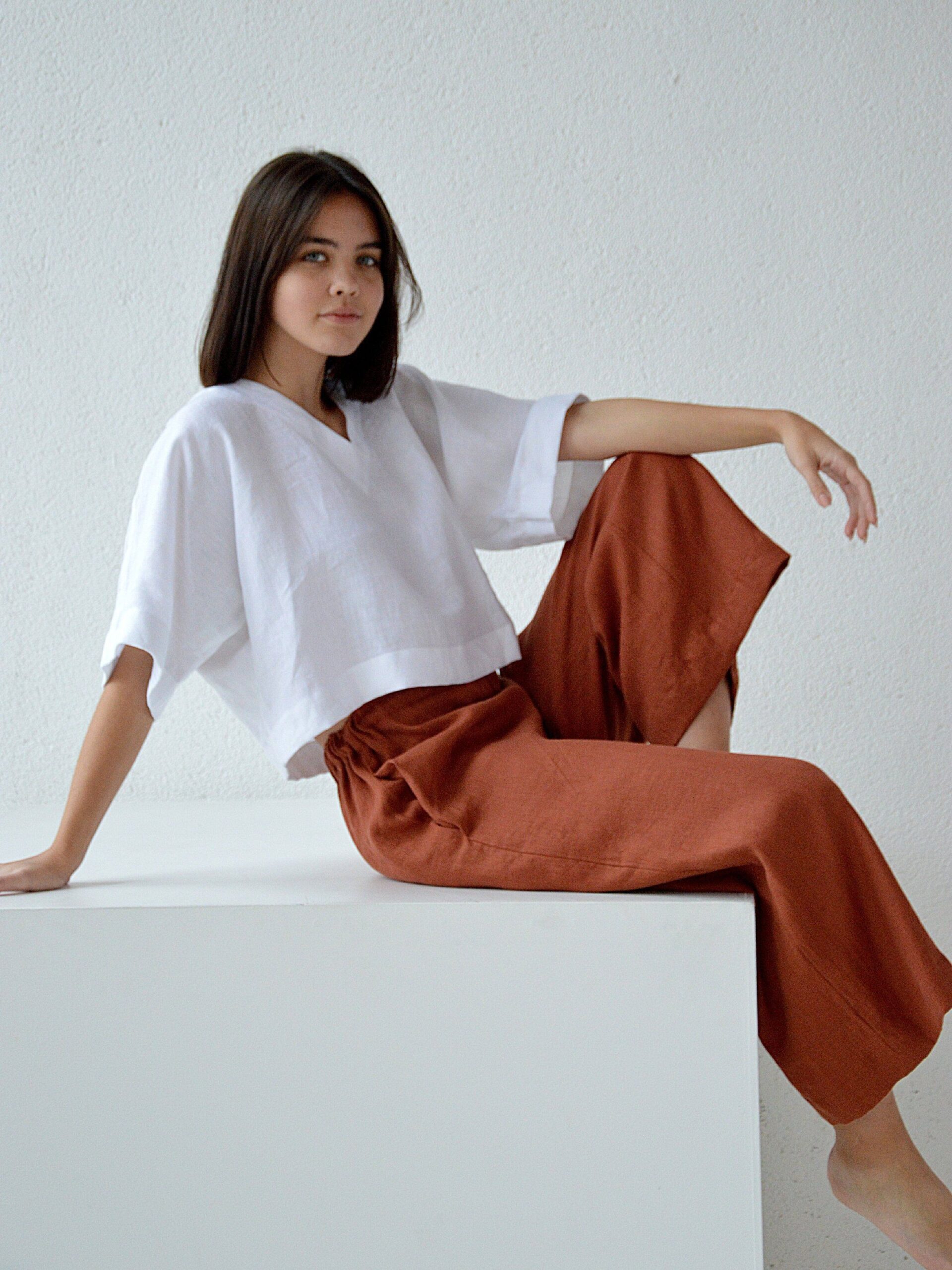 Stylish Linen Trousers for Casual Sophistication