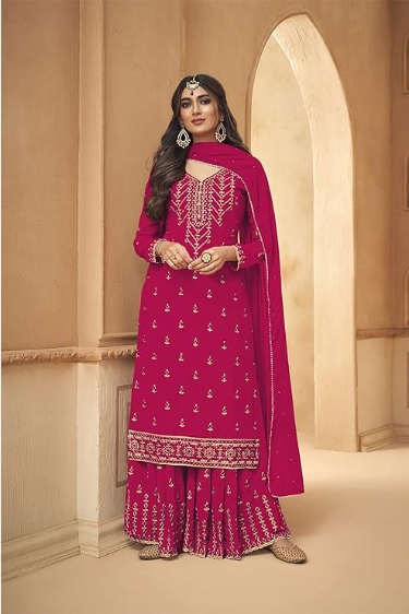 Traditional Stitched Salwar Suits for Ethnic Elegance