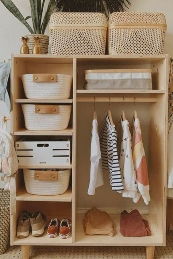 Playful Kids Wardrobe Designs for Organized Spaces