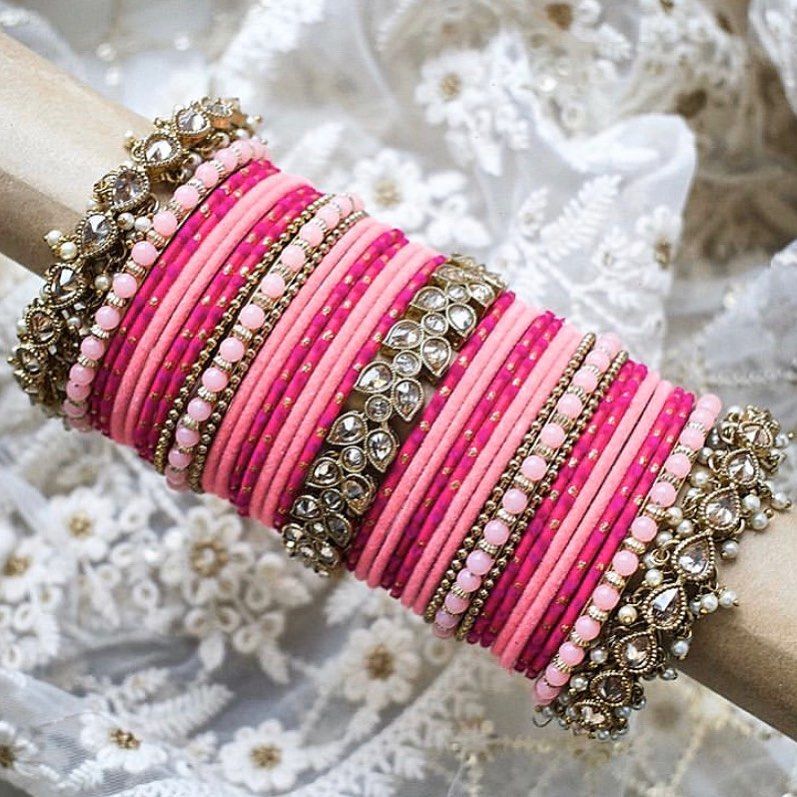 Playful Pink Bangles for Vibrant Style