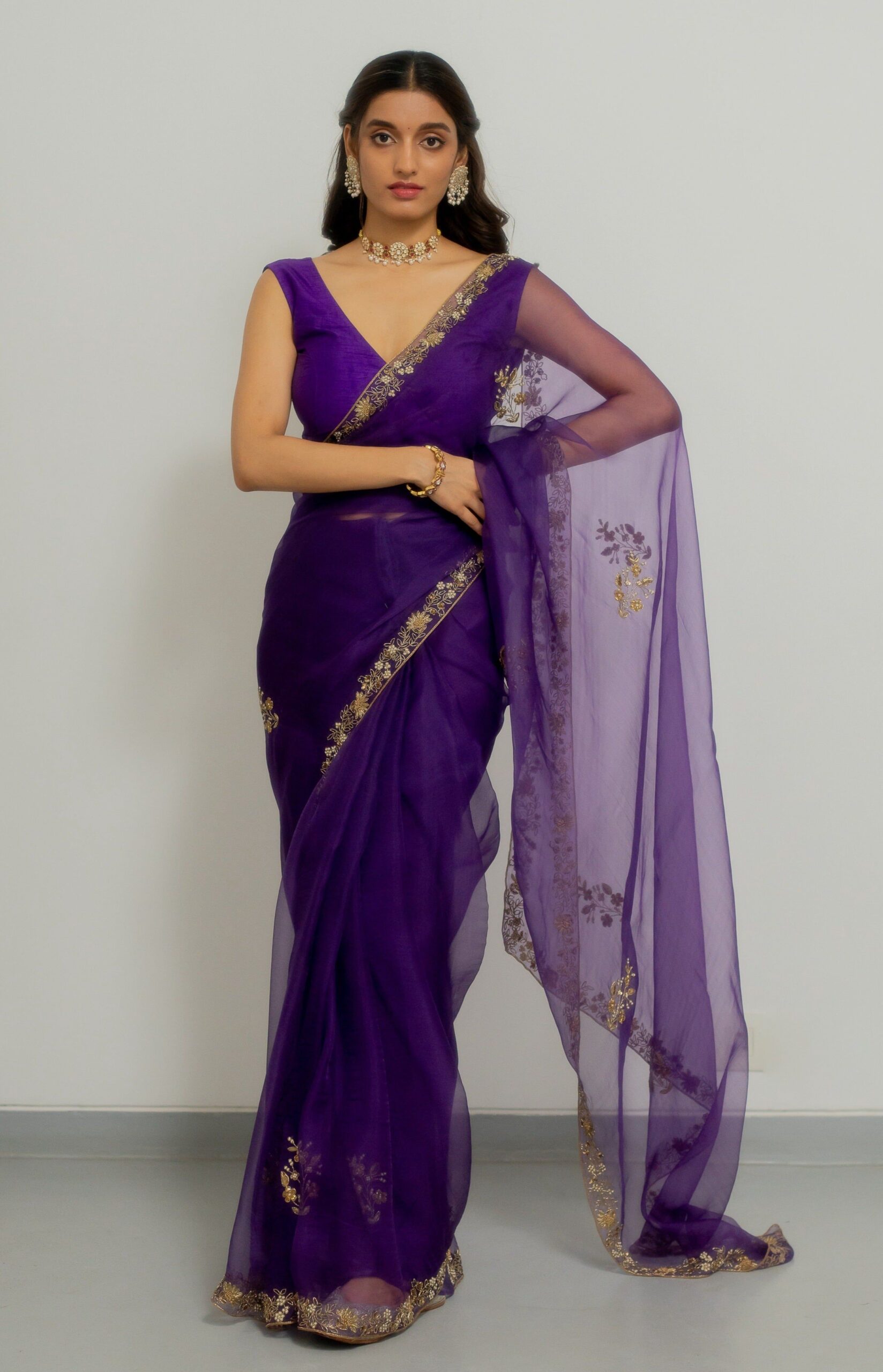 Drape Yourself in Elegance with Organza Sarees: Sheer and Stylish Attire for Every Occasion