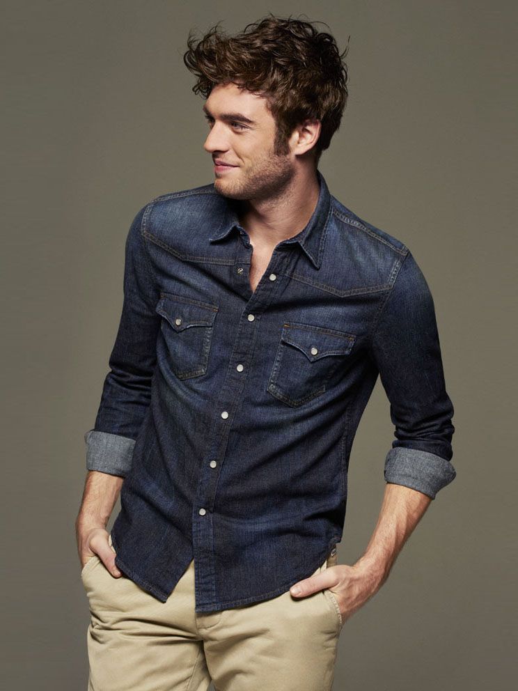 Classic Cool: Denim Shirts for Men Who Love Casual Style