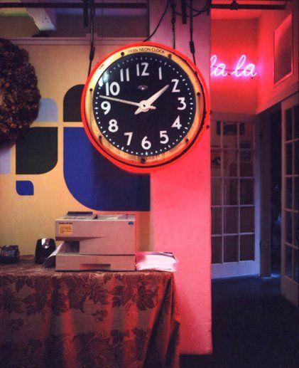 Keep Track of Time in Style: Neon Clocks for Every Room