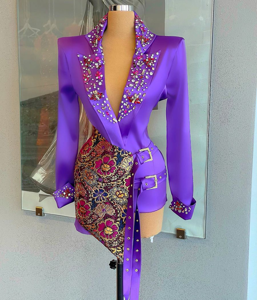 Regal Elegance: Purple Blazers for Statement Style