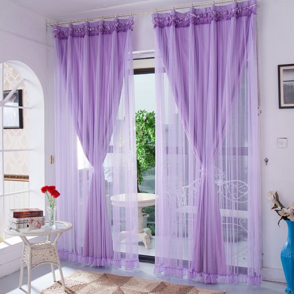 Vibrant Sophistication: Purple Curtains for Colorful Décor