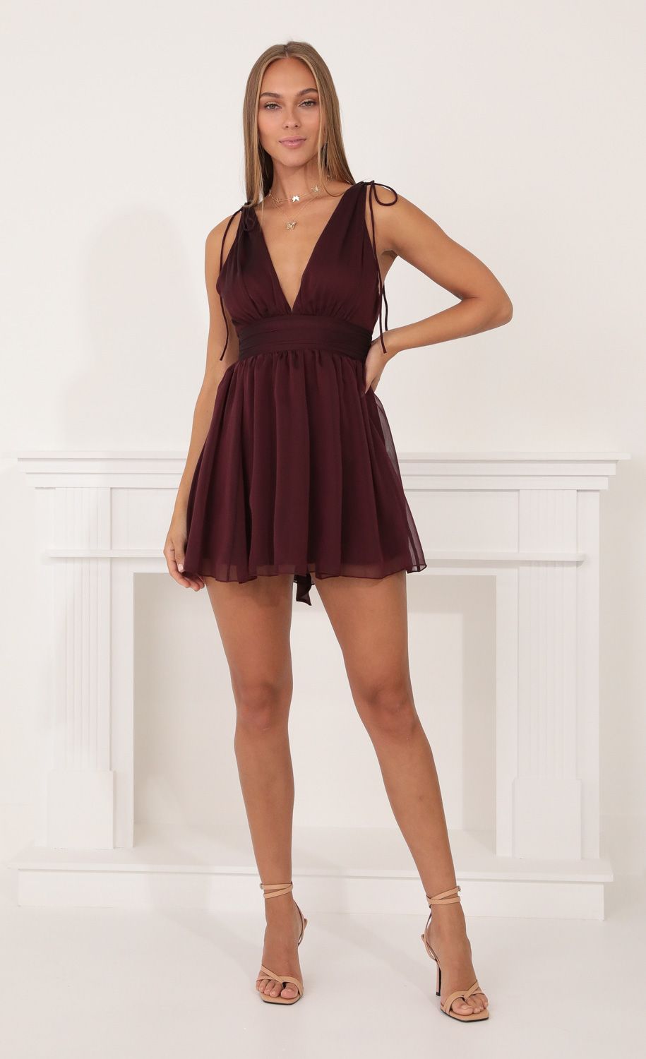 Make a Bold Statement with Maroon Dress