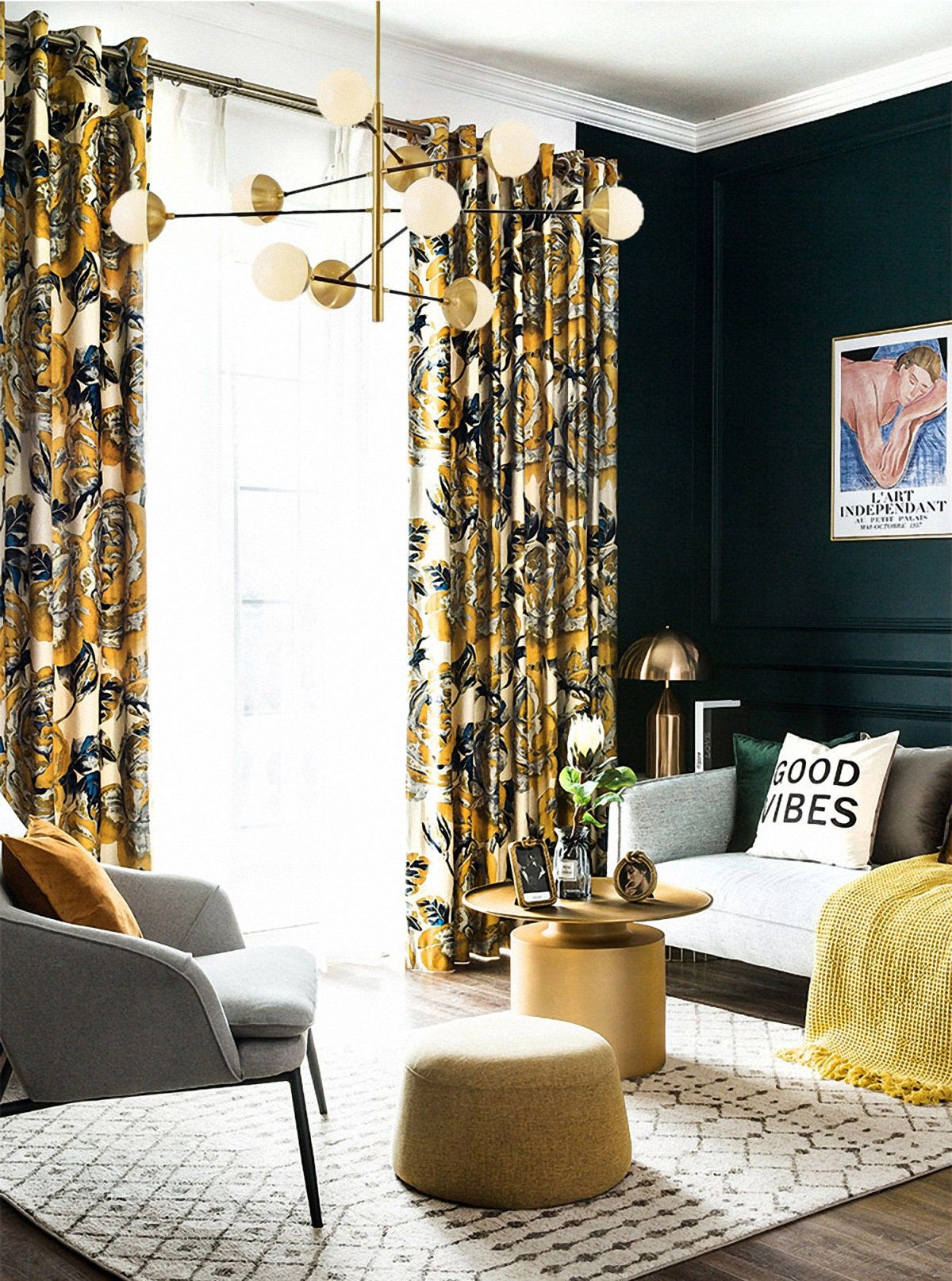 Elevate Your Decor with Gold Curtains