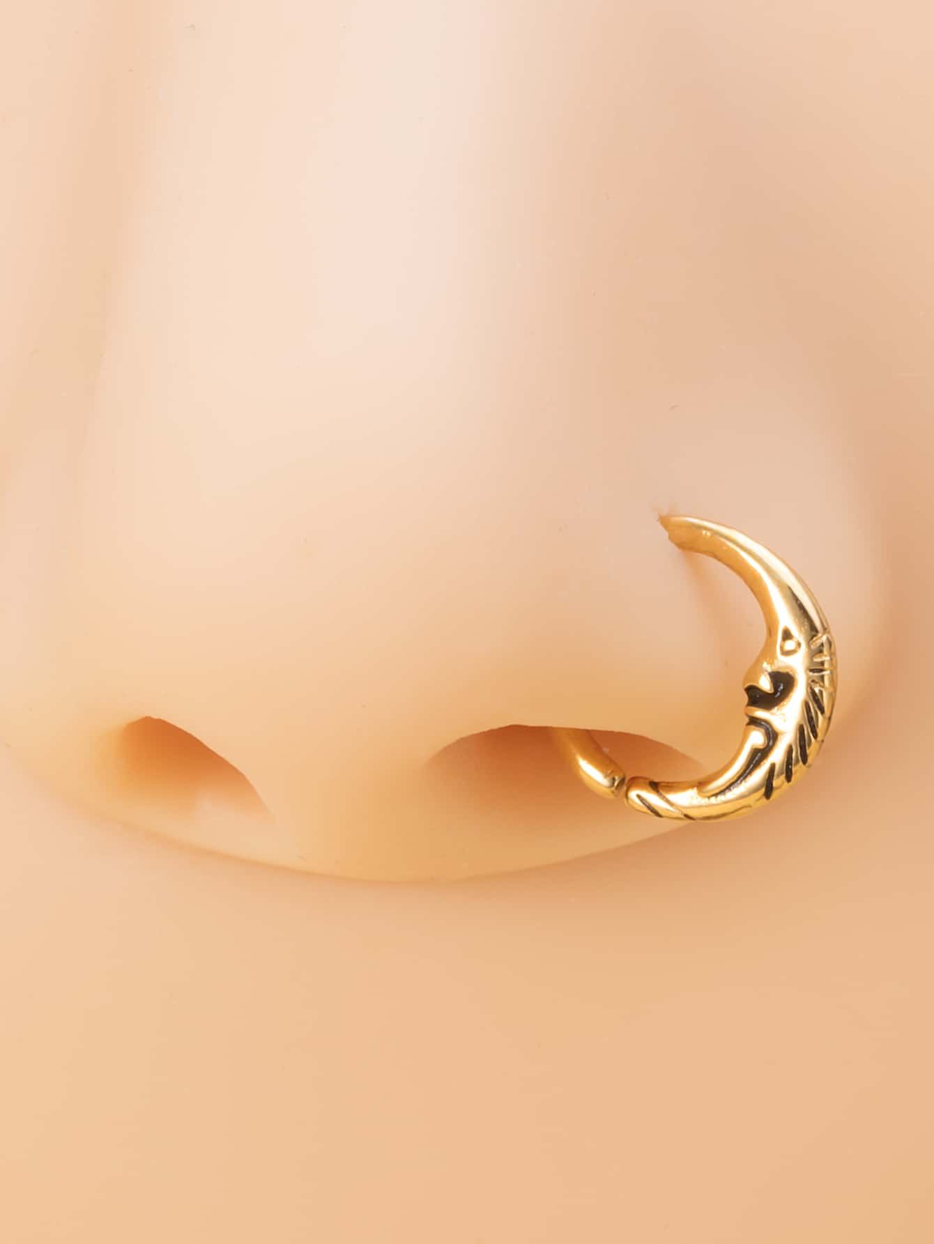 Add a Touch of Glamour with Gold Nose Rings