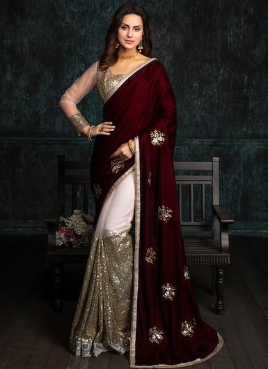 Velvet Sarees: Luxurious Drapes for Special Occasions
