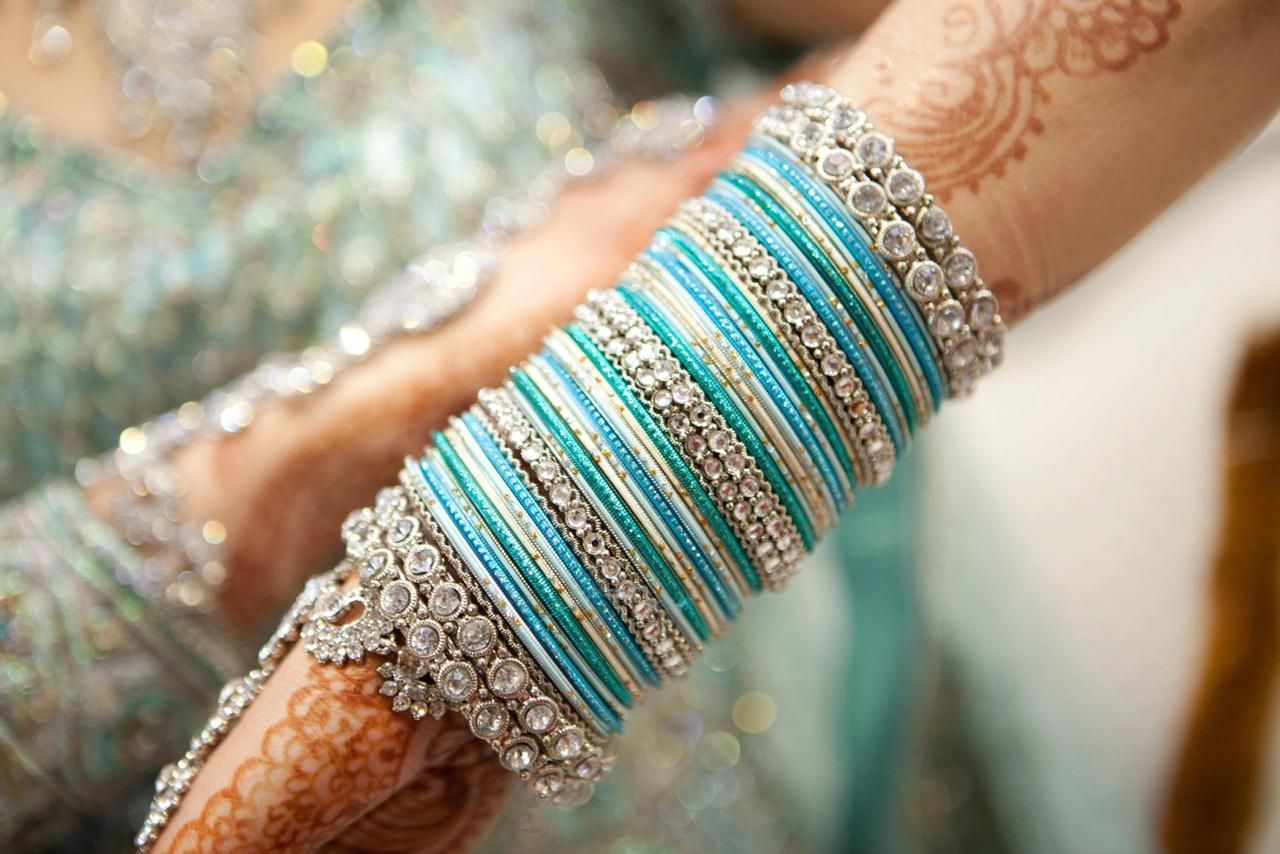 Pop of Color: Accessorize with Blue Bangles