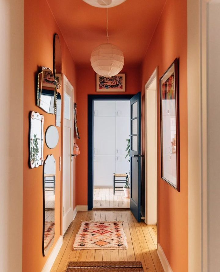 Vibrant Ambiance: Explore the Latest Hall Colour Designs