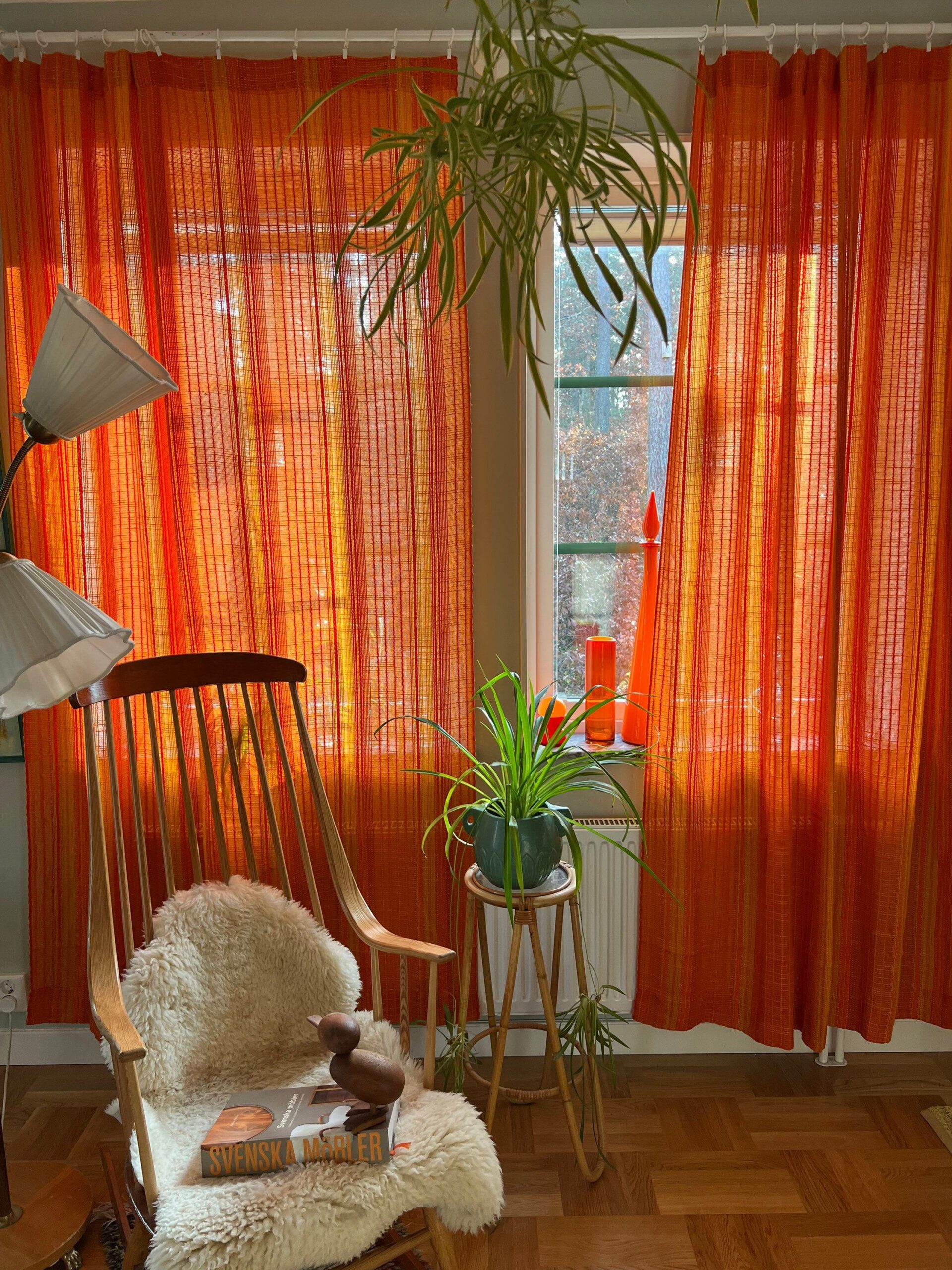 Making a Statement with Orange Curtains: Brighten Up Your Space
