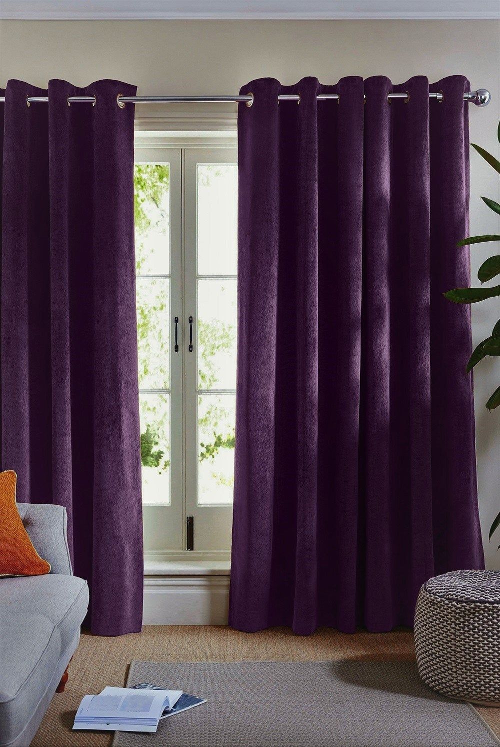 Purple Curtains: Adding a Pop of Color to Your Home Decor