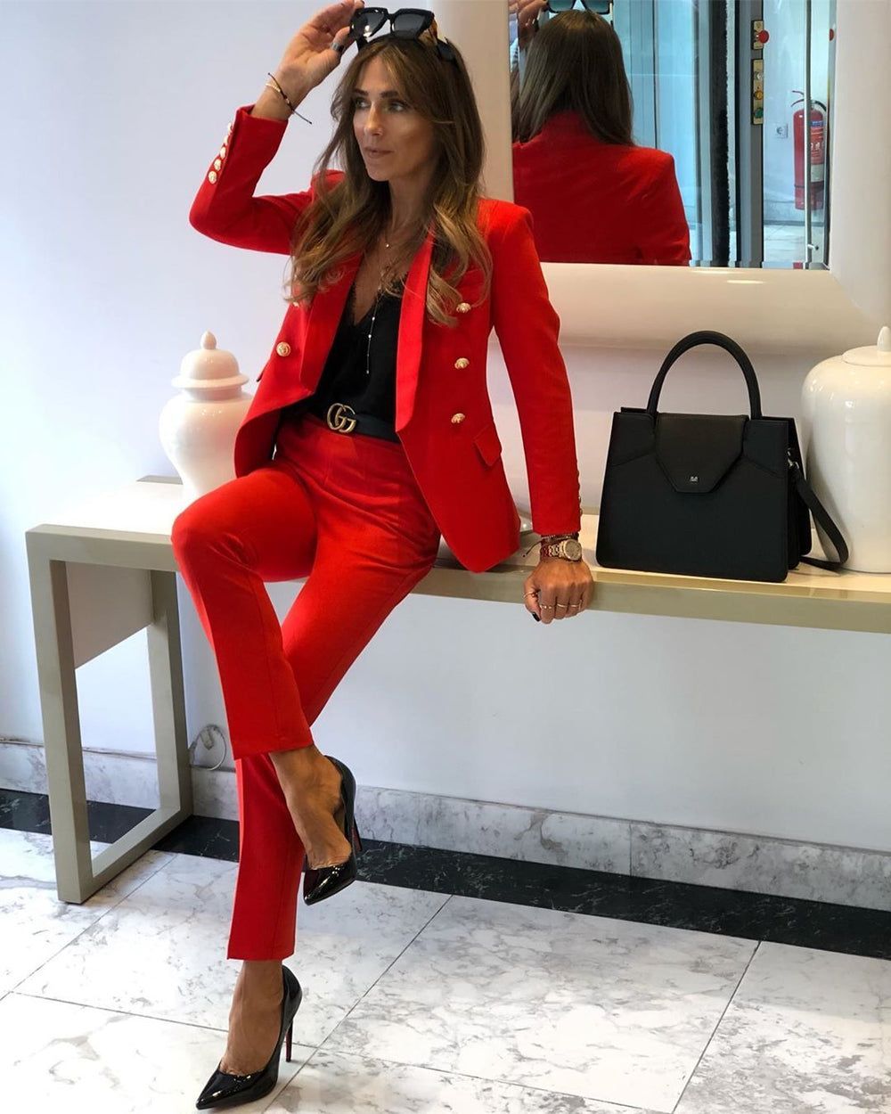 Sleek and Stylish: Elevate Your Look with Red Blazers