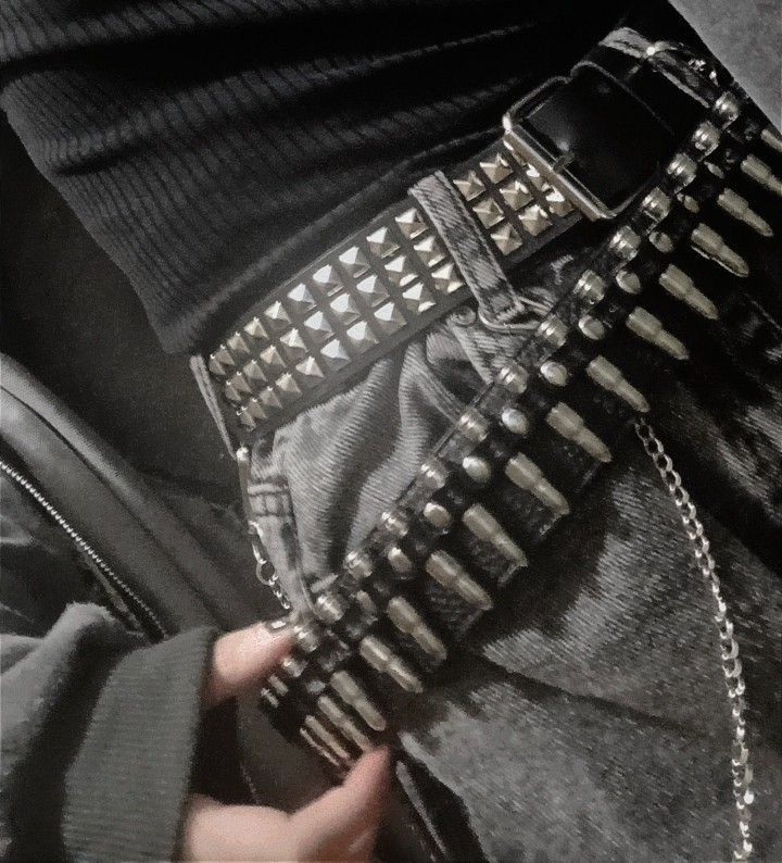Accessorize with Edge: The Allure of Studded Belts