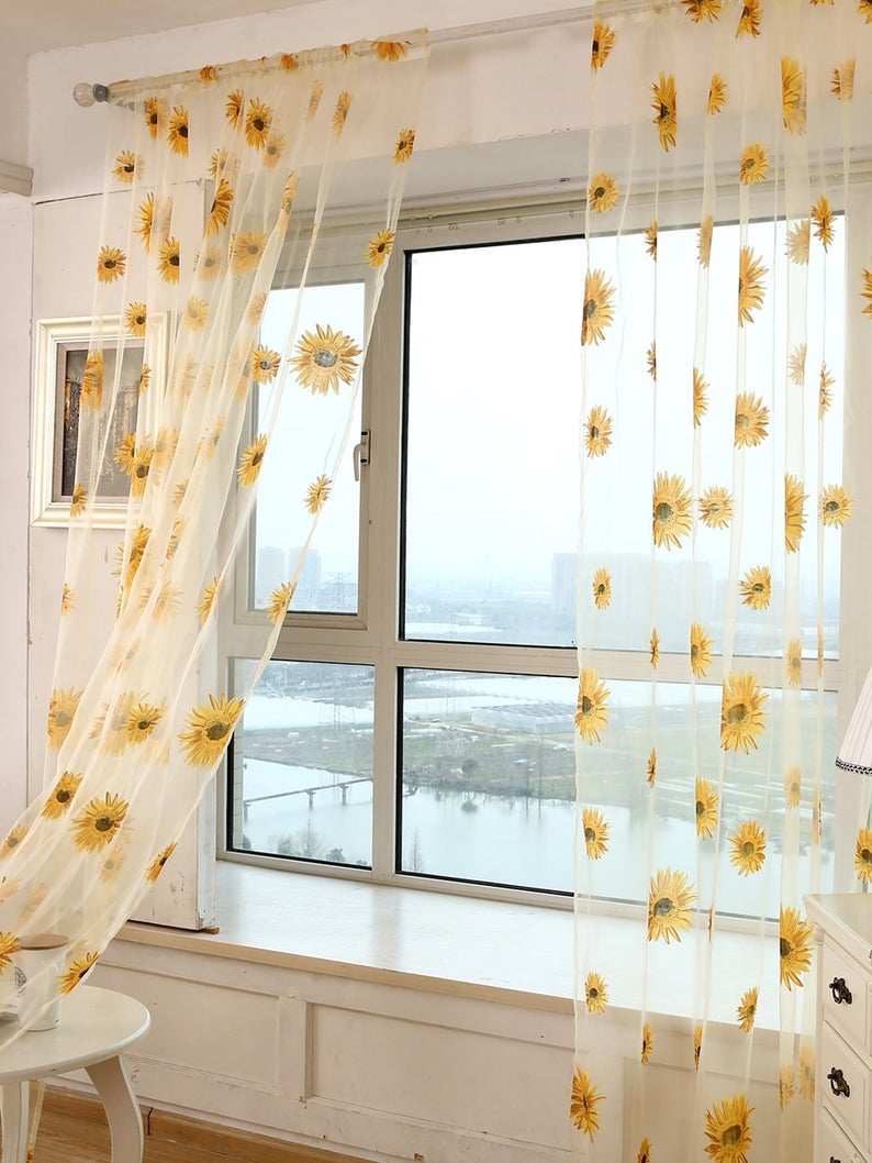 Sunny Vibes: Brighten Your Space with Yellow Curtains