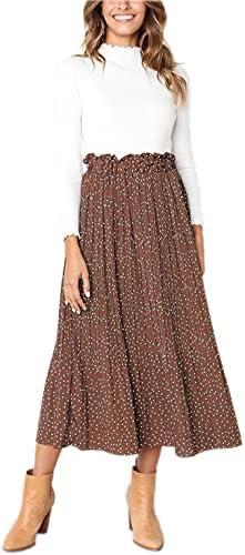 Discover Comfort and Style with Hoerev’s Pleated Maxi Skirt