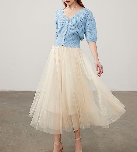 Discovering the Magic​ of Tulle: Our Take on Midi Skirts