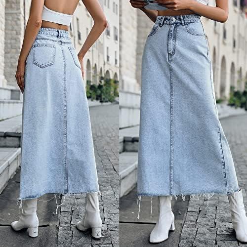 Discovering the Versatility of Long Denim Skirts for Us