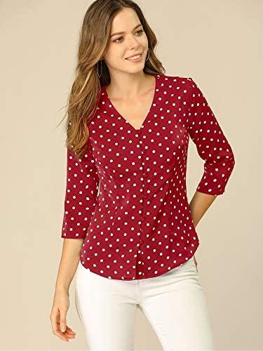 Finding the Perfect⁢ Blend: Our Take on Allegra K's Polka Dot Blouse