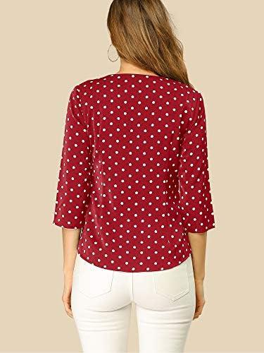 Finding the Perfect Blend: Our⁣ Take on Allegra K's Polka‌ Dot Blouse