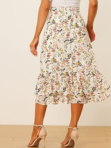 Exploring Elegance: Our Review of Allegra ‍K's Printed Midi Skirt