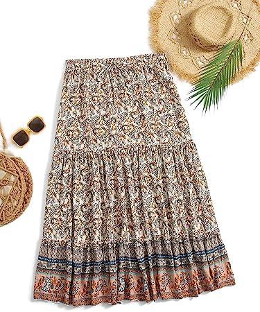 Exploring​ the Charm: Our Take on Milumia's Boho Maxi Skirt