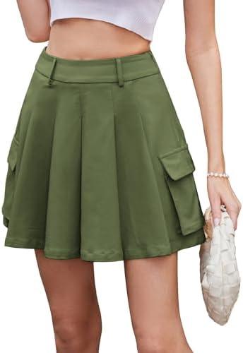 Exploring the Versatility of Kate Kasin's Cargo Mini Skirt