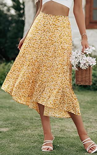 Exploring Style and Comfort: Our Take on PRETTYGARDEN's Floral‍ Midi Skirt