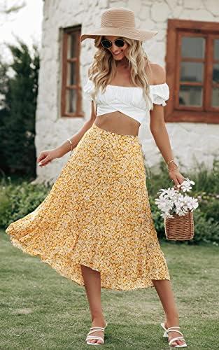 Exploring Style‌ and Comfort:⁣ Our Take ‍on PRETTYGARDEN's‍ Floral Midi‌ Skirt