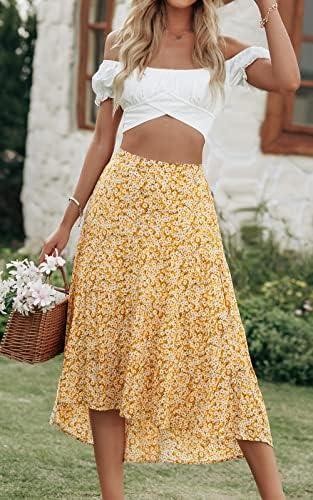 Exploring Style and Comfort: Our Take on PRETTYGARDEN's Floral Midi Skirt