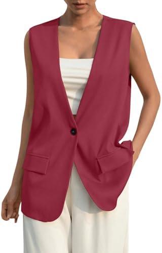 Stylish Women's Sleeveless Vests for Every Occasion