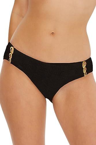 Trina Turk Black Sands Hipster Bikini: Stylish & Comfortable