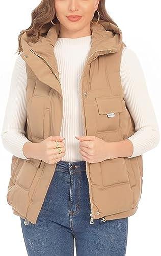 Top Women's Sleeveless ‌Jackets and Vests for Fall & Winter