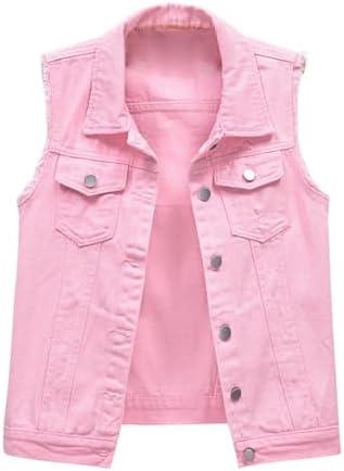 Trendy Women's ​Denim Vests for Casual⁣ and Chic Outfits