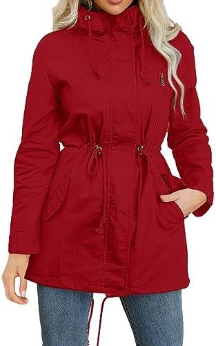 Stylish Waterproof Women's Trench‌ &‌ Windbreaker Coats