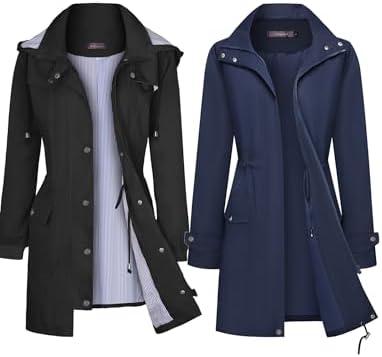 Trendy Women's Rain and Winter Jackets for 2024!