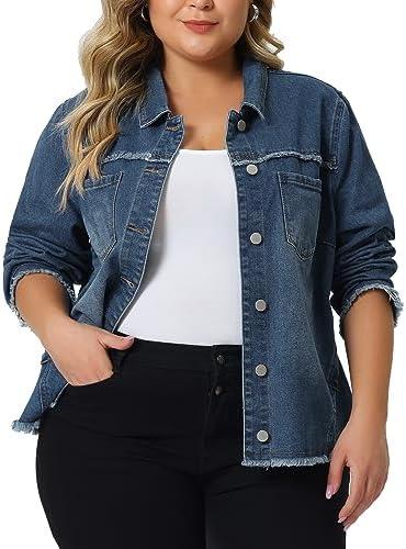 Explore stylish women's denim jackets for every season