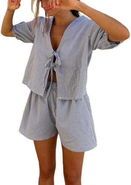 Trendy Women's Pajama Sets for Cozy Vacations & Lounging