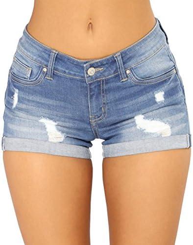 Explore trendy women's denim shorts for summer fashion!