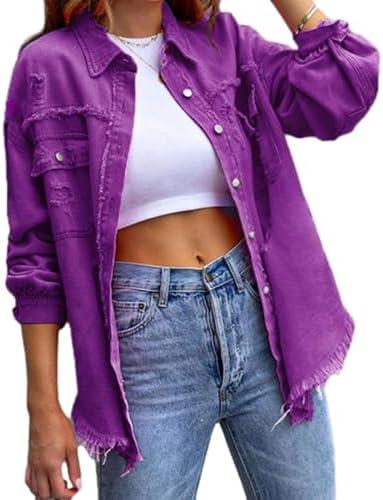 Stay Stylish with Trendy Women's Denim Jackets for 2024!