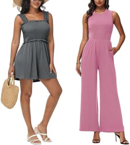 Explore Trendy Women's Jumpsuits and Rompers for Summer