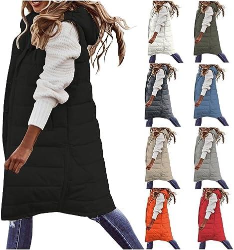 Plus Size Women's Coats and Stylish Vests on Amazon!