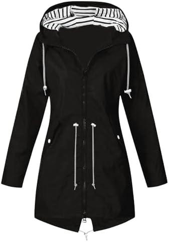 Trendy Waterproof Women's Rain Jackets: Stay Stylish & Dry!