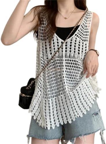 Punk Tassel Vest for Women - ⁢Stylish & Comfortable Choice!