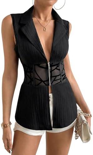 Punk Tassel Vest for Women - ⁢Stylish & Comfortable Choice!