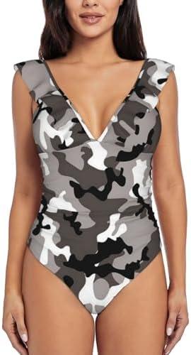 Stylish Tummy ‌Control Women's ‍One-Piece Swimsuits